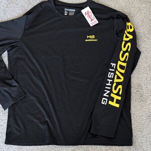 Bassdash Men Fishing UPF 50+ UV Protection Long Sleeve Performance Shirt XL NWT
